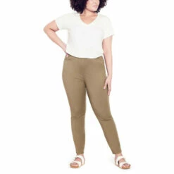 Evans Skinny Pull On Trousers For Female -Cheap Evans Clothing Store unnamed file 1012