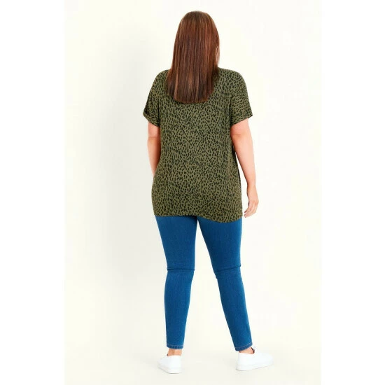 Evans Animal Short Sleeve T-Shirt For Female 4 Evans Animal Short Sleeve T-Shirt For Female - Image 2