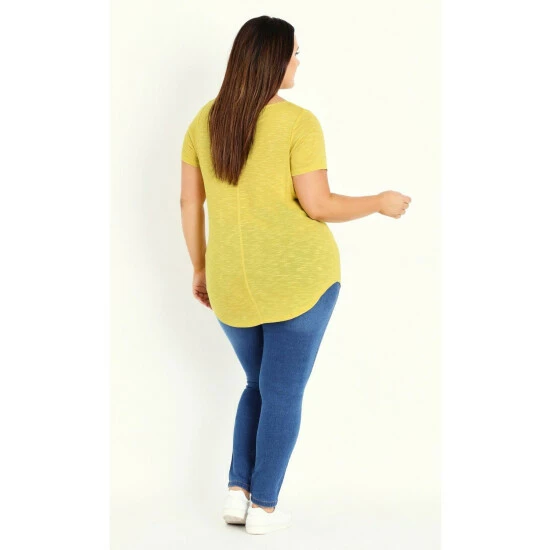 Evans Slub T-Shirt For Female 4 Evans Slub T-Shirt For Female - Image 2