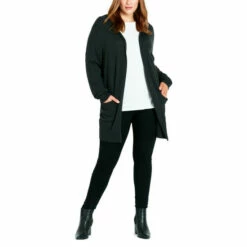 Evans Hooded Cardigan For Female