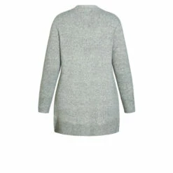 Evans Sparkle Longline Cardigan For Female -Cheap Evans Clothing Store unnamed file 1081