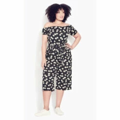 Evans Daisy Print Jumpsuit For Female -Cheap Evans Clothing Store unnamed file 1090