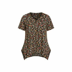 Evans Spot Pintuck Top For Female -Cheap Evans Clothing Store unnamed file 1116