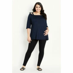 Evans Tie Shoulder Top For Female