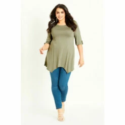 Evans Button Tab Top For Female 9 Evans Button Tab Top For Female -Cheap Evans Clothing Store unnamed file 1166