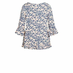 Evans Gem Ruffle Tunic Top For Female -Cheap Evans Clothing Store unnamed file 1199