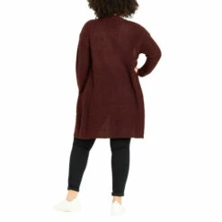 Evans Faux Fur Collar Cardigan For Female -Cheap Evans Clothing Store unnamed file 12