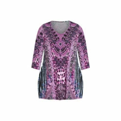 Evans Bettina Bling Tunic Top For Female -Cheap Evans Clothing Store unnamed file 1204