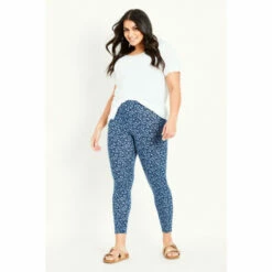 Evans Animal Print Legging For Female -Cheap Evans Clothing Store unnamed file 1238