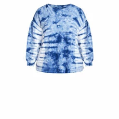 Evans Puff Sleeve Sweat Top For Female -Cheap Evans Clothing Store unnamed file 1268