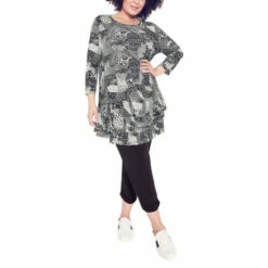 Evans Imogen Frill Print Tunic Top For Female 13 Evans Imogen Frill Print Tunic Top For Female -Cheap Evans Clothing Store unnamed file 128