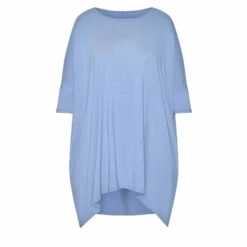 Evans Oversize Hanky Hem Plain Tunic Top For Female -Cheap Evans Clothing Store unnamed file 1347
