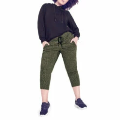 Evans Slouch Crop Print Pants For Female -Cheap Evans Clothing Store unnamed file 1373