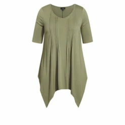 Evans Cyrus Pintuck Plain Top For Female -Cheap Evans Clothing Store unnamed file 1397