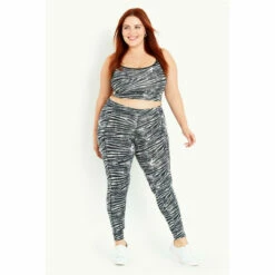 Evans Zebra Crop Top For Female -Cheap Evans Clothing Store unnamed file 1418