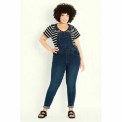 Evans Denim Dungaree For Female