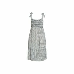 Evans Check Tie Detail Dress For Female -Cheap Evans Clothing Store unnamed file 1449