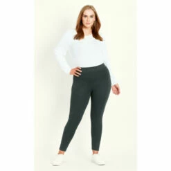 Evans Ponte Ankle Length Leggings For Female -Cheap Evans Clothing Store unnamed file 1464