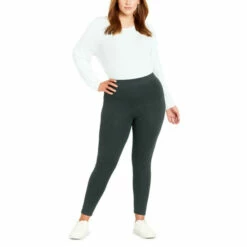 Evans Ponte Ankle Length Leggings For Female -Cheap Evans Clothing Store unnamed file 1466