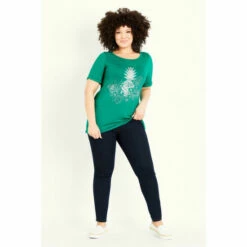 Evans Foil Pineapple Top For Female