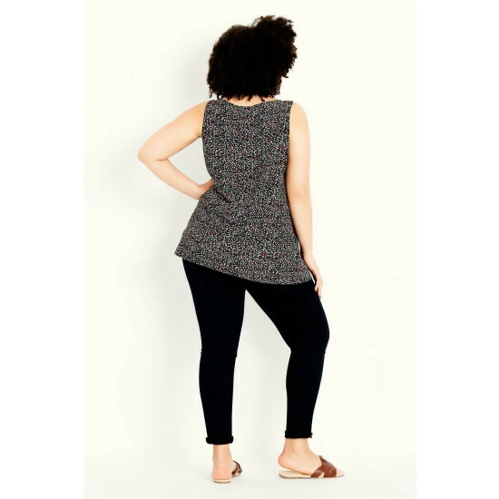 Evans Daisy Print Vest For Female 4 Evans Daisy Print Vest For Female - Image 2