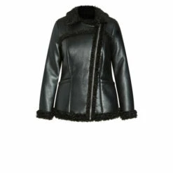 Evans Borg Biker Jacket For Female -Cheap Evans Clothing Store unnamed file 1497