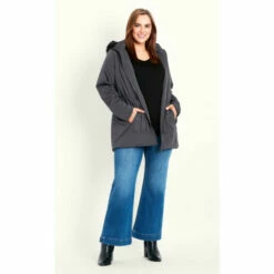 Evans Faux Fur Lightweight Coat For Female 11 Evans Faux Fur Lightweight Coat For Female -Cheap Evans Clothing Store unnamed file 1511
