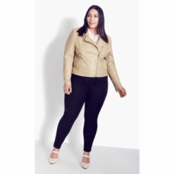 Evans Kara Biker Jacket For Female -Cheap Evans Clothing Store unnamed file 153