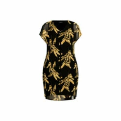 Evans Palm Split Front Tunic Top For Female -Cheap Evans Clothing Store unnamed file 1622