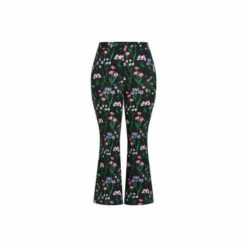 Evans Wide Leg Floral Trousers For Female -Cheap Evans Clothing Store unnamed file 1635