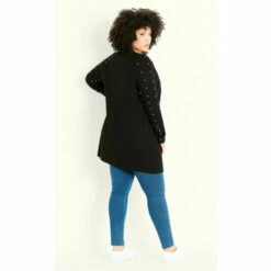 Evans Pearl Sleeve Cardigan For Female 13 Evans Pearl Sleeve Cardigan For Female -Cheap Evans Clothing Store unnamed file 166