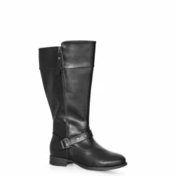 Evans Extra Wide Fit Jacinda Tall Boots For Female