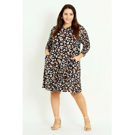 Evans Heart Animal Pocket Dress For Female 3 Evans Heart Animal Pocket Dress For Female