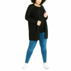 Evans Pearl Sleeve Cardigan For Female 16 Evans Pearl Sleeve Cardigan For Female -Cheap Evans Clothing Store unnamed file 169
