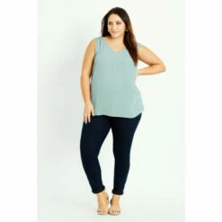 Evans Shirred Shoulder Top For Female