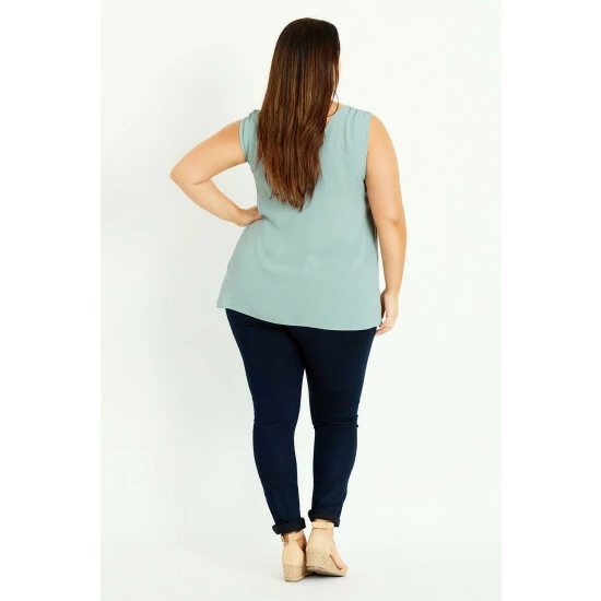 Evans Shirred Shoulder Top For Female 4 Evans Shirred Shoulder Top For Female - Image 2