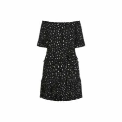 Evans Print Frill Sleeve Dress For Female -Cheap Evans Clothing Store unnamed file 1698