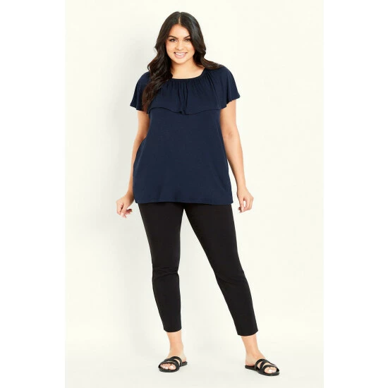 Evans Plain Overlay Top For Female 3 Evans Plain Overlay Top For Female