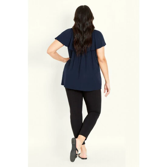 Evans Plain Overlay Top For Female 4 Evans Plain Overlay Top For Female - Image 2