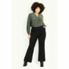 Evans Picasso Bootscut Trousers - Long For Female -Cheap Evans Clothing Store unnamed file 171