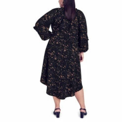 Evans Drop In Print Dress For Female -Cheap Evans Clothing Store unnamed file 1733