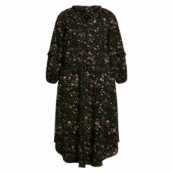 Evans Drop In Print Dress For Female -Cheap Evans Clothing Store unnamed file 1734