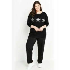 Evans Tapered Joggers For Female -Cheap Evans Clothing Store unnamed file 1740