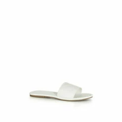 Evans Extra Wide Fit Weave Slides For Female