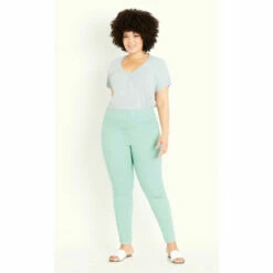 Evans Coloured Jeggings For Female -Cheap Evans Clothing Store unnamed file 1777