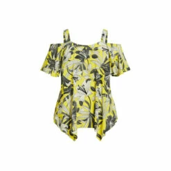 Evans Cold Shoulder Top For Female -Cheap Evans Clothing Store unnamed file 1825