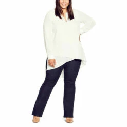 Evans Beyond Overlay Tunic Top For Female -Cheap Evans Clothing Store unnamed file 1940