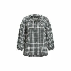 Evans Check Tie Blouse For Female 8 Evans Check Tie Blouse For Female -Cheap Evans Clothing Store unnamed file 1973