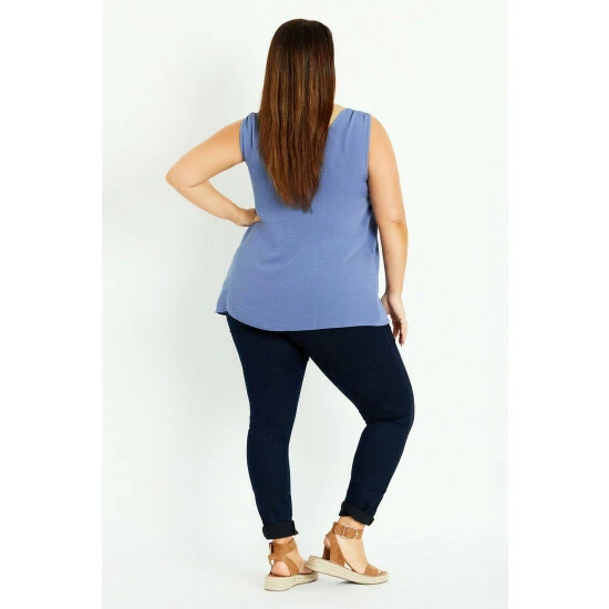 Evans Shirred Shoulder Top For Female 4 Evans Shirred Shoulder Top For Female - Image 2