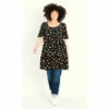 Evans Floral Tiered Tunic Top For Female 1 Evans Floral Tiered Tunic Top For Female -Cheap Evans Clothing Store unnamed file 1991